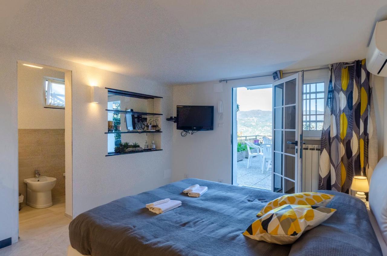 Al Rifugio Di San Massimo, Beautiful Studio With Terrace Surrounded By Nature In Rapallo ראפאלו מראה חיצוני תמונה